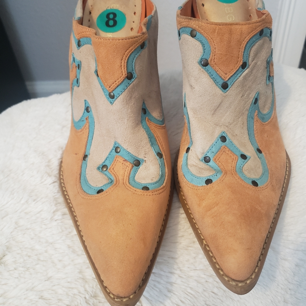Suede Mule Size 8